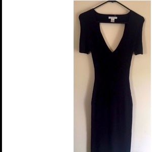 🎉HP♥️ Black Ribbed Dress